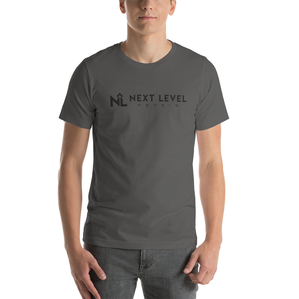 Next Level Physio Short-Sleeve Unisex T-Shirt - Asphalt